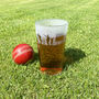 Cricket Batsmen Etched Pint Glass, thumbnail 6 of 7