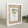 Rotating White Oak Personalised Picture Frame 20cm, thumbnail 1 of 5