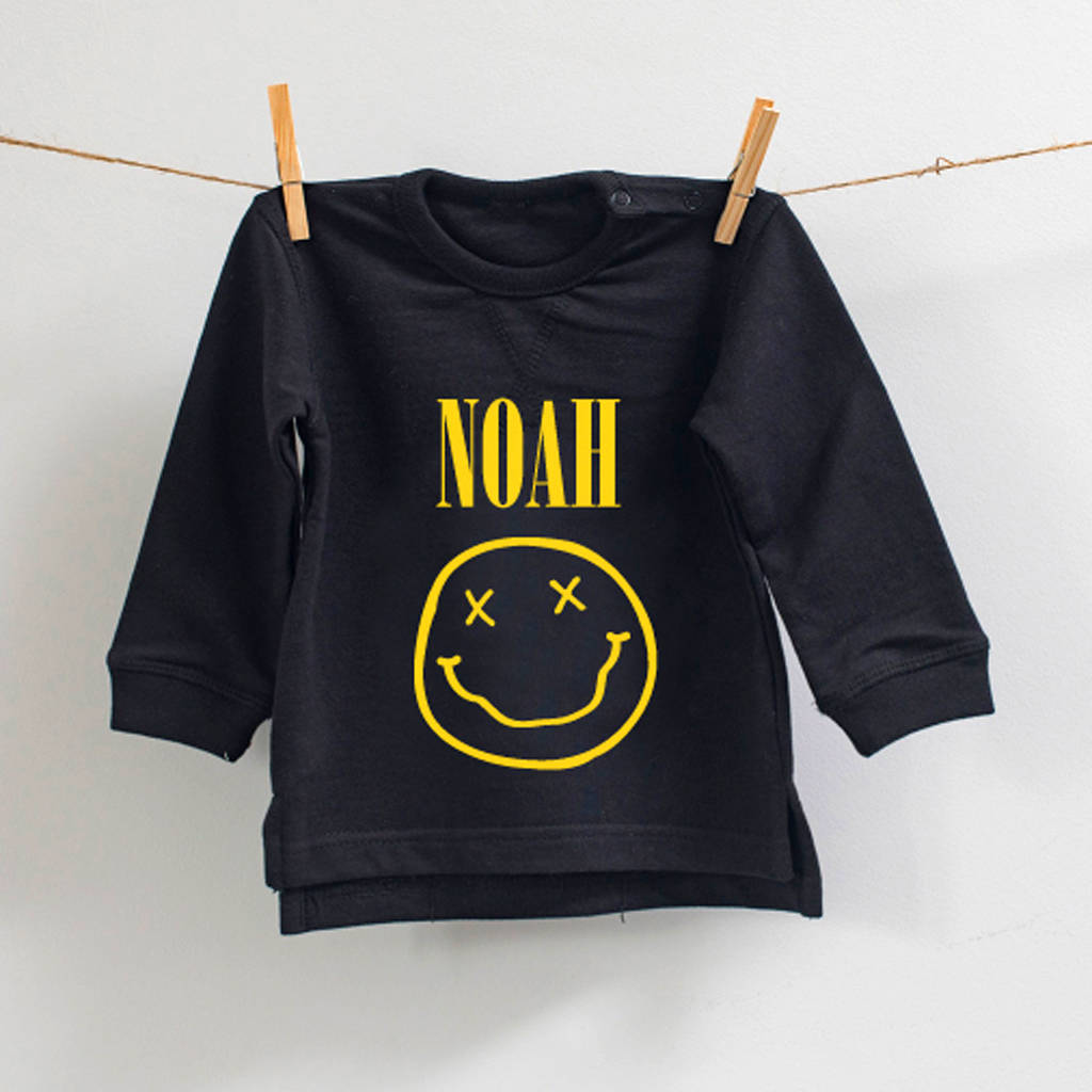 smiley sweatshirt