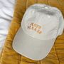 Mayo Please Embroidered Slogan Cap, thumbnail 1 of 3