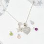 Girls Personalised 'Wish Upon A Star' Necklace, thumbnail 1 of 3