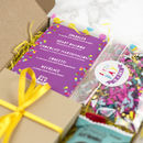 personalised birthday in a box gift box by milly inspired