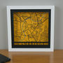 Personalised Map Location Box Frame, thumbnail 1 of 10