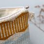 Handwoven Wash Bag Makeup Bag Zip Pouch, thumbnail 11 of 12