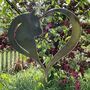 Cat Heart Metal Mobile Window Tree Decoration, thumbnail 1 of 8