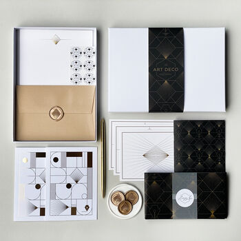 Art Deco Luxury Stationery Gift Box Collection, 2 of 11