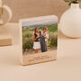 Personalised Wood Desk Photo Block, thumbnail 3 of 5