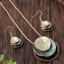 Boho Jewellery Gift Set Layered Earrings And Necklace, thumbnail 2 of 11