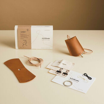 Leather Key Holder Premium Leather Diy Kit, 2 of 7