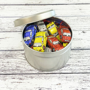 Gift Tin Of Chocolate Sports Cars, 2 of 5