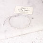 Sterling Silver 'Always In My Heart' Morse Code Bracelet, thumbnail 2 of 7