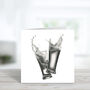 Luxury Beer Blank Greeting Card And Envelope, thumbnail 2 of 3