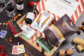 Luxury Christmas Hamper With Port And Truffles, 3 of 7