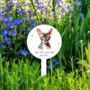 Personalised Cat Love Heart Memorial Grave Marker, thumbnail 11 of 12