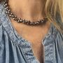 Brown Peacock Peanut Pearl Necklace, thumbnail 1 of 10