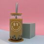 Personalised Bubble Tea Boba Iced Coffee Mug With Straw, thumbnail 1 of 2