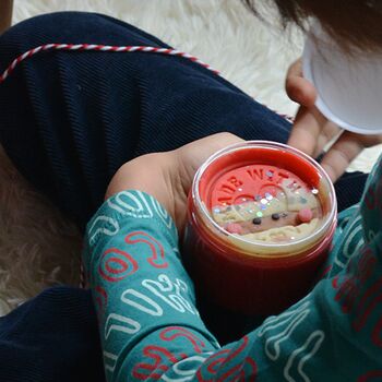 Father Christmas Play Dough Pot, 2 of 6