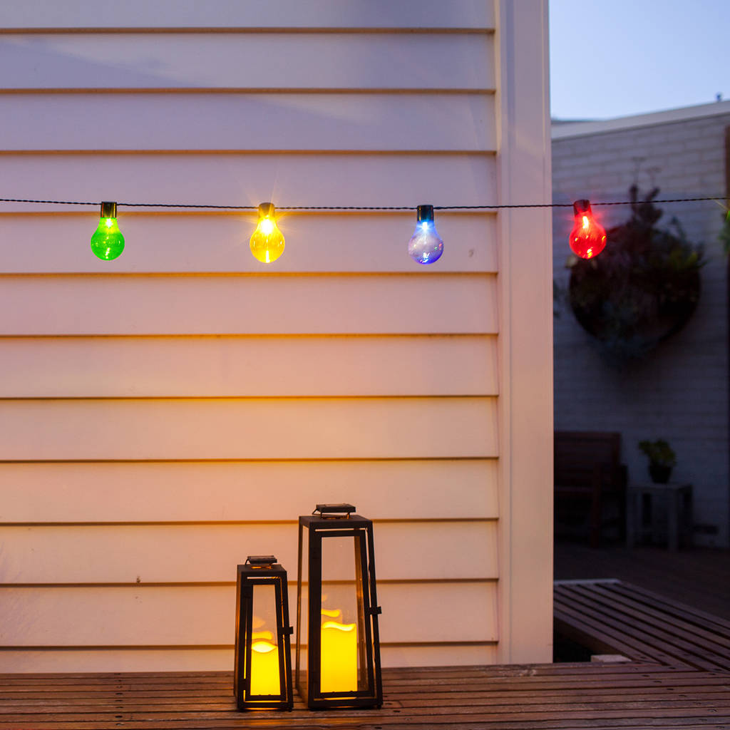 Carnival Battery Festoon Lights By Lights4fun | notonthehighstreet.com