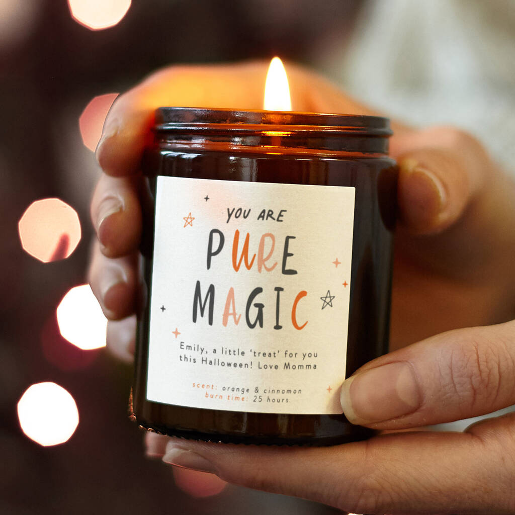 You Are Pure Magic Halloween Candle, 1 of 4