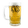 Monogrammed Glass Tankard, thumbnail 5 of 6