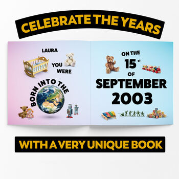 Personalised 21st Birthday Photo Gift Book, 5 of 6