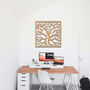 Abstract Tree Branches Wooden Art: Bold Office Decor, thumbnail 6 of 9