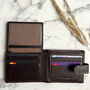 Rfid Secure Black Leather Wallet, thumbnail 5 of 6
