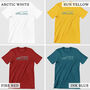 'I'd Rather Be Cycling' Cotton T Shirt, thumbnail 4 of 6