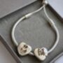 Engraved Photo Or Handwriting Charm. Fits Pandora Bracelets, thumbnail 5 of 6