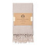 Rulo Waffle Weave Cotton Hand Towel, thumbnail 4 of 9
