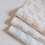 Personalised New Baby Elephant Wrapping Paper, thumbnail 4 of 6