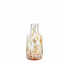 Orange And Grey Dotted Glass Carafe, thumbnail 2 of 2