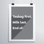 Teabag First Print, thumbnail 5 of 12