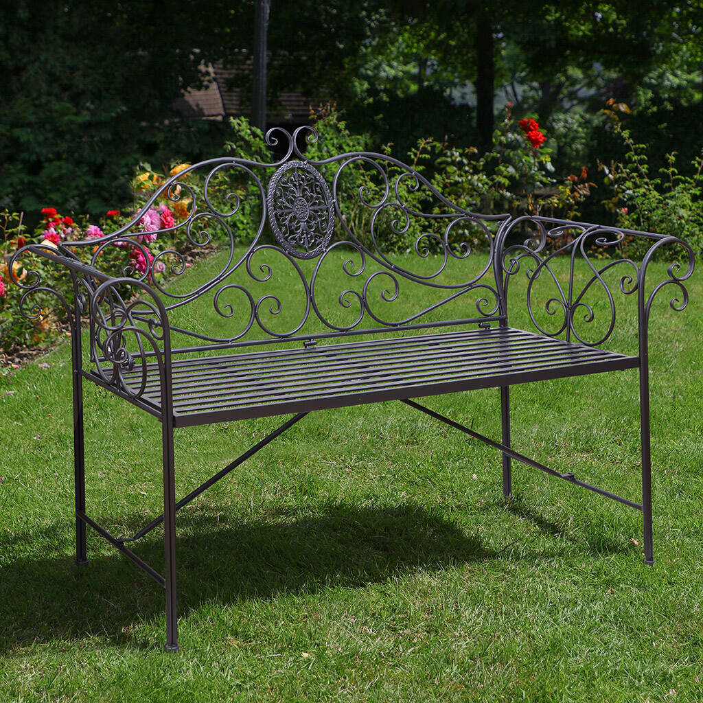 Antique Style Rococo Garden Bench By Dibor