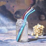 Bent Pastel Reusable Straws Set, thumbnail 1 of 11