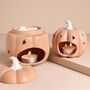 Pumpkin Starry Ceramic Wax Melt Burner, thumbnail 2 of 4