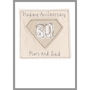 Personalised Diamond 60th Wedding Anniversary Card, thumbnail 9 of 12