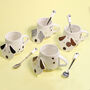 G Decor Dog Ceramic Tea Coffee Mug With Matching Lid, thumbnail 6 of 6