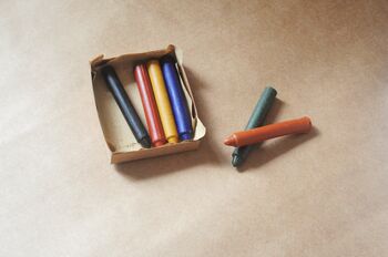 Set Of Six Standard Beeswax Crayons, 3 of 3