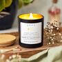 Remember How Brilliant You Are Personalised Candle, Proud Of You, Well Done Gift, thumbnail 4 of 10