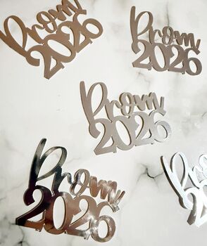 16 X Prom 2026 Table Decorations, Confetti, Many Colours, 3 of 6