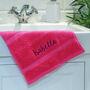 Personalised Girls Face Flannel / Towel, thumbnail 1 of 8