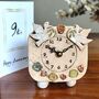 9th Wedding Anniversary Gift Mantel Clock, thumbnail 1 of 7