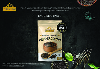 Ausha Black Peppercorns Fermented 200g Great Taste Award, 4 of 12