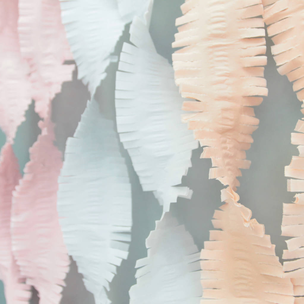 Pastel Oversized Party Streamers By Postbox Party