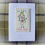 Personalised, Embroidered Christmas Angel Card, thumbnail 3 of 4