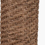 Brown Woven Seagrass Floor Lamp, thumbnail 6 of 8