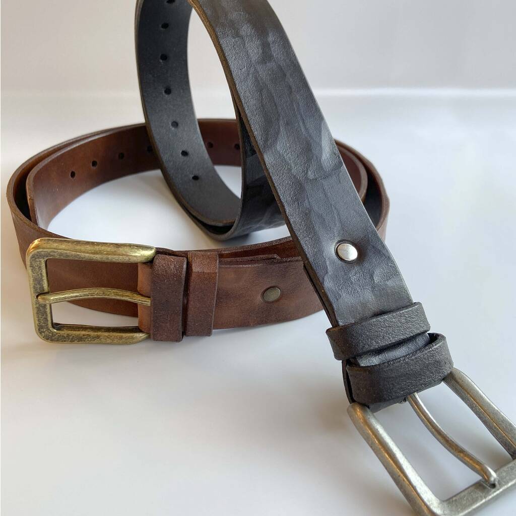 Premium Quality Sustainable Genuine Leather Belt, 1 of 8