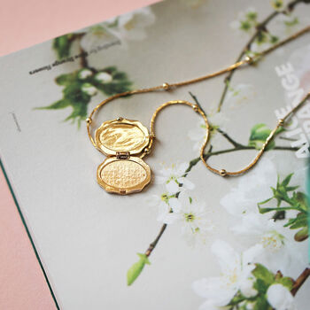 Butterfly Mother Of Pearl Locket Necklace – A Timeless Gift For Mum, 6 of 12