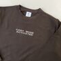 Embroidered Cosy Mode Activated Slogan Sweatshirt, thumbnail 6 of 7